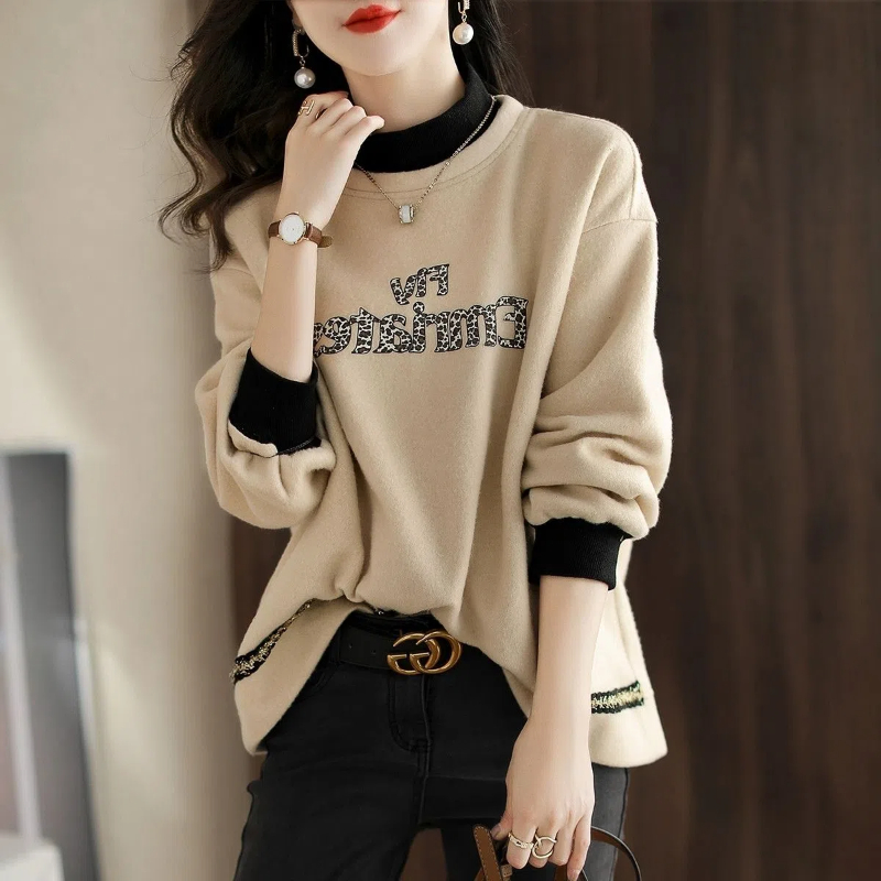 Winter Clothing Label - การส่งออกการค้าต่างประเทศคําสั่งซื้อครั้งสุดท้ายแบรนด์ใหญ่ตัดป้ายเสื้อผ้าสตรีของแท้ปลอมสองชิ้นใหม่ฤดูใบไม้ร่วงและฤดูหนาวหนาเสื้อกันหนาวหมวก