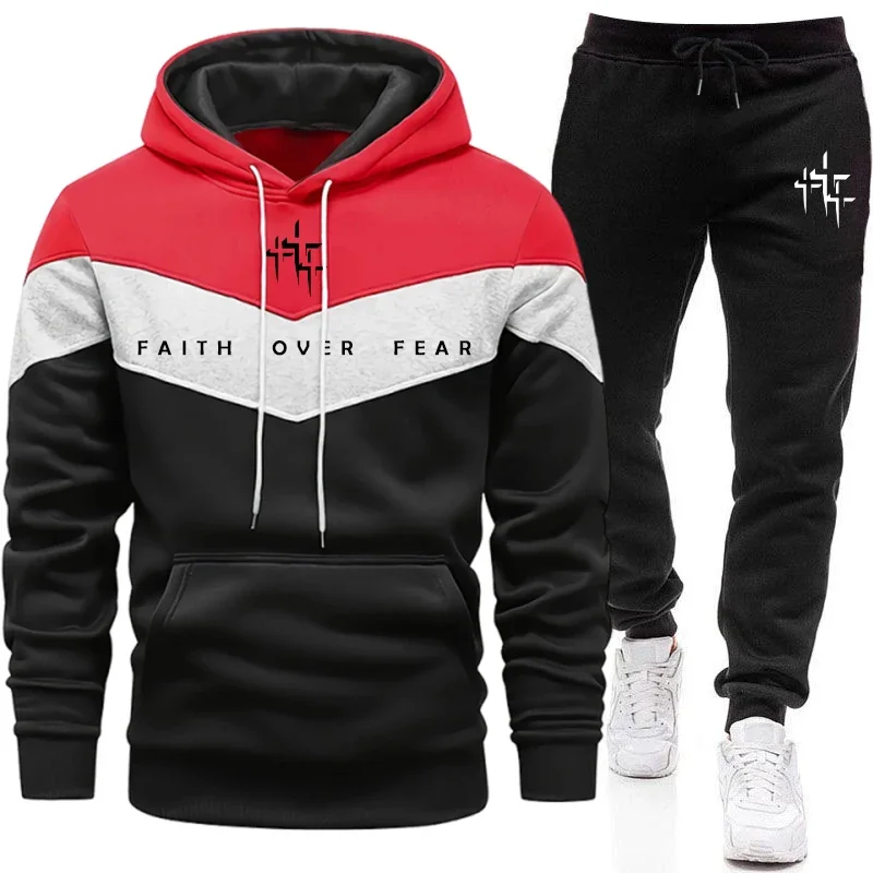 ชุดวอร์มผู้ชาย Faith Over Fear - Winter Clothing Pants บทวิจารณ์และราคา