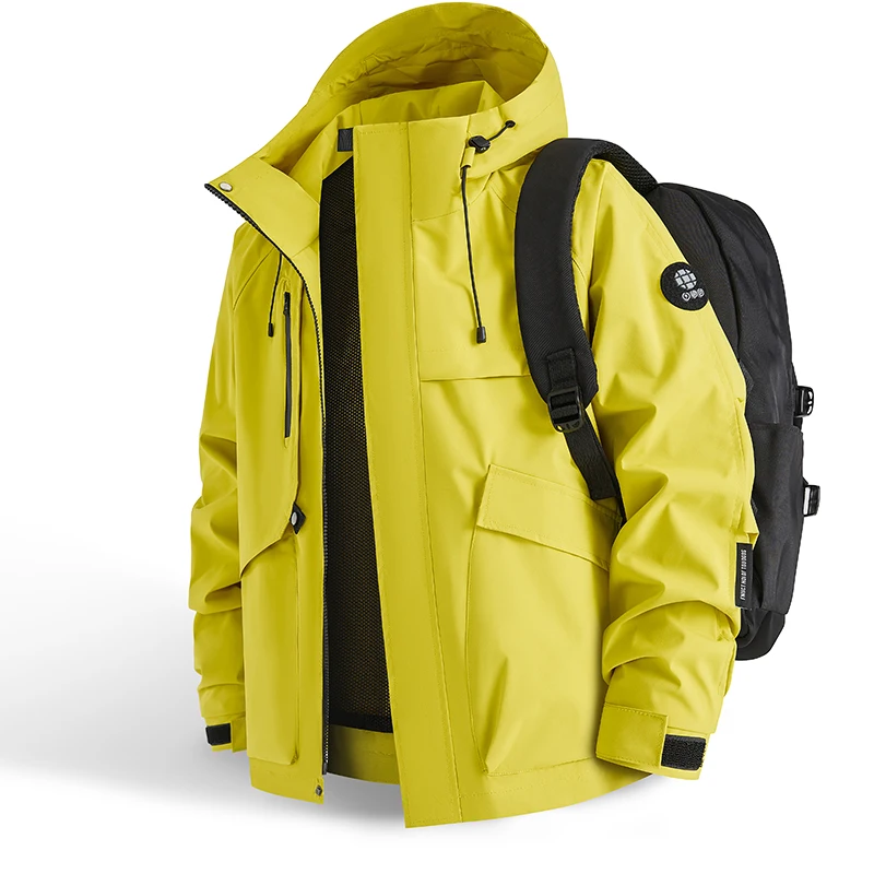 เสื้อแจ็คเก็ตกันน้ำผู้ชาย เสื้ - Windproof Jacket Softshell บทวิจารณ์และราคา