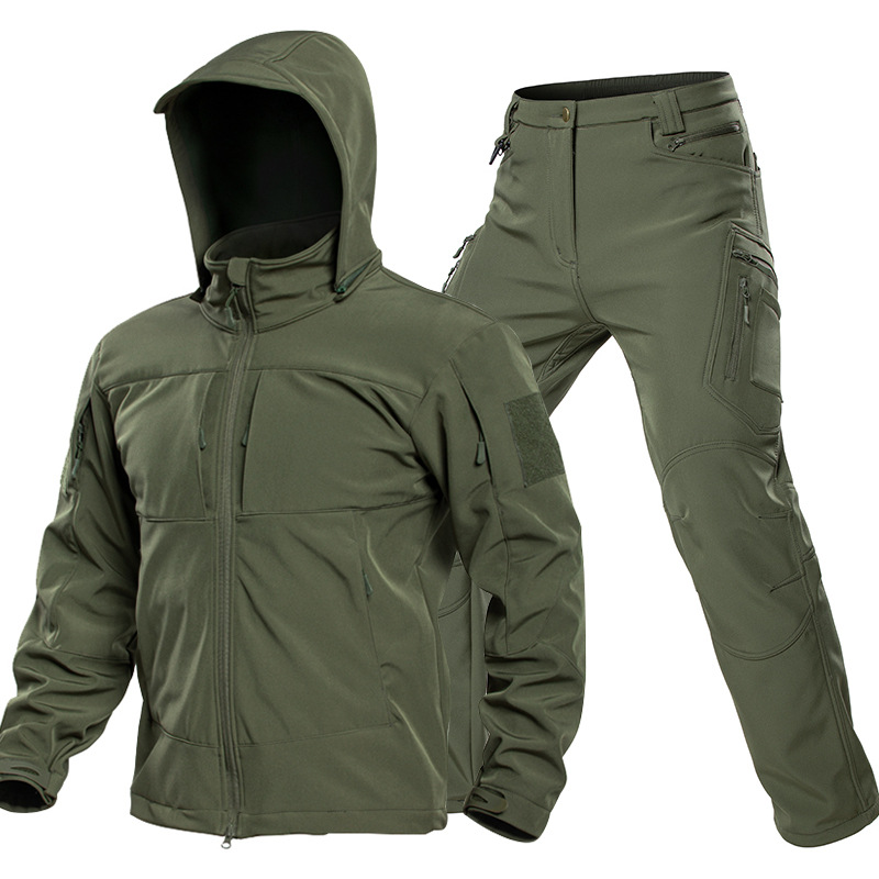 ชุดเสื้อผ้าซอฟต์เชลล์สำหรับผู้ - Windproof Jacket Softshell บทวิจารณ์และราคา