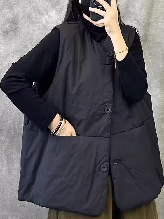 เสื้อกั๊กแขนสั้นสไตล์เรโทรสำหร - Winter Clothing Needs บทวิจารณ์และราคา