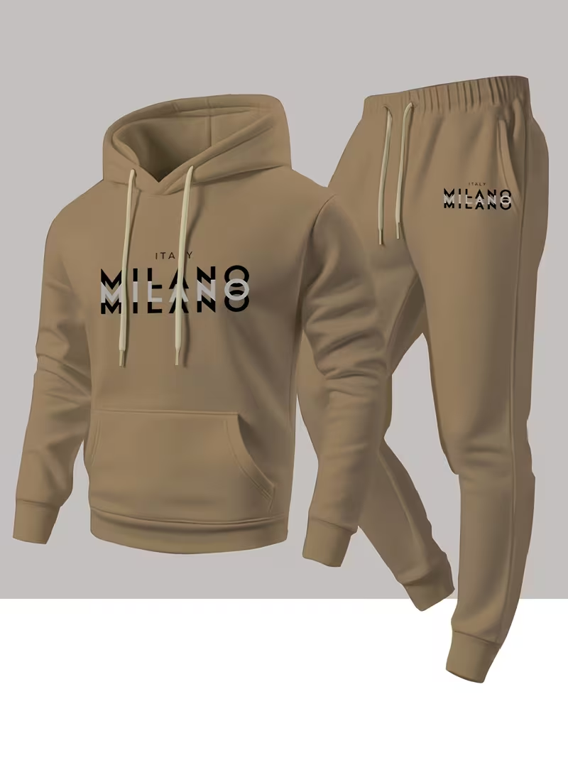 ชุดเซ็ตฮู้ดดี้แฟชั่นผู้ชายขายด - Winter Clothing Pants บทวิจารณ์และราคา