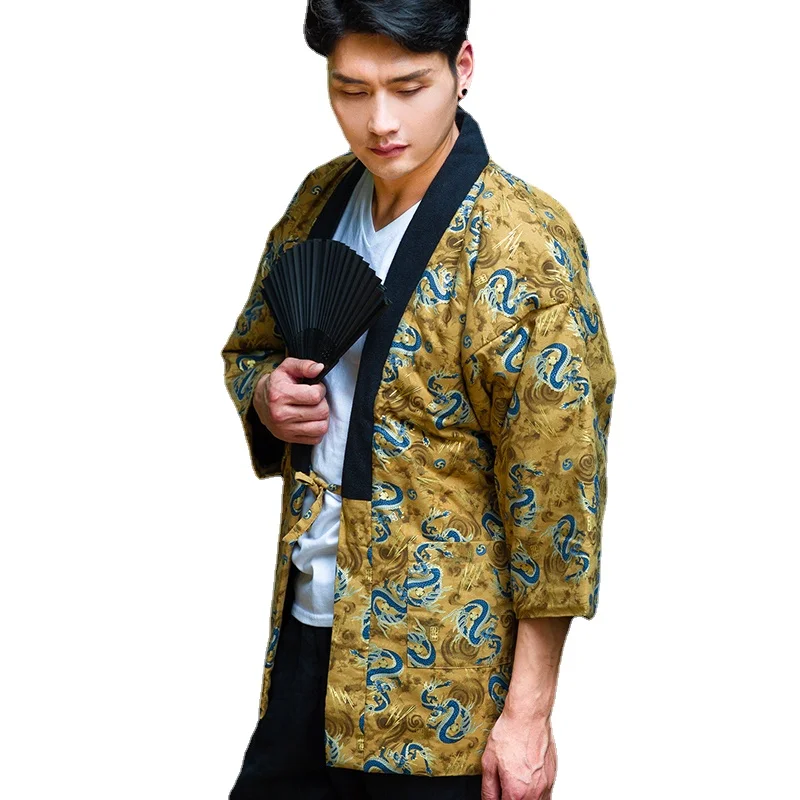 Kimono ฤดูหนาวเสื้อคลุมฮาโอริผ - Traditional Winter Japanese Clothing บทวิจารณ์และราคา