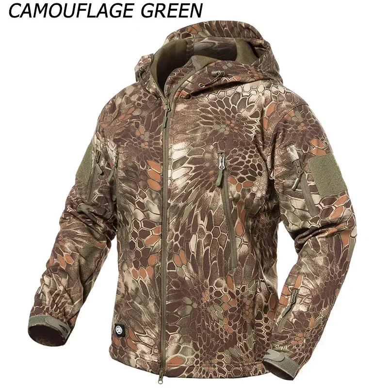 เสื้อแจ็คเก็ตผู้ชาย M-5XL กางเ - Windproof Jacket Softshell บทวิจารณ์และราคา