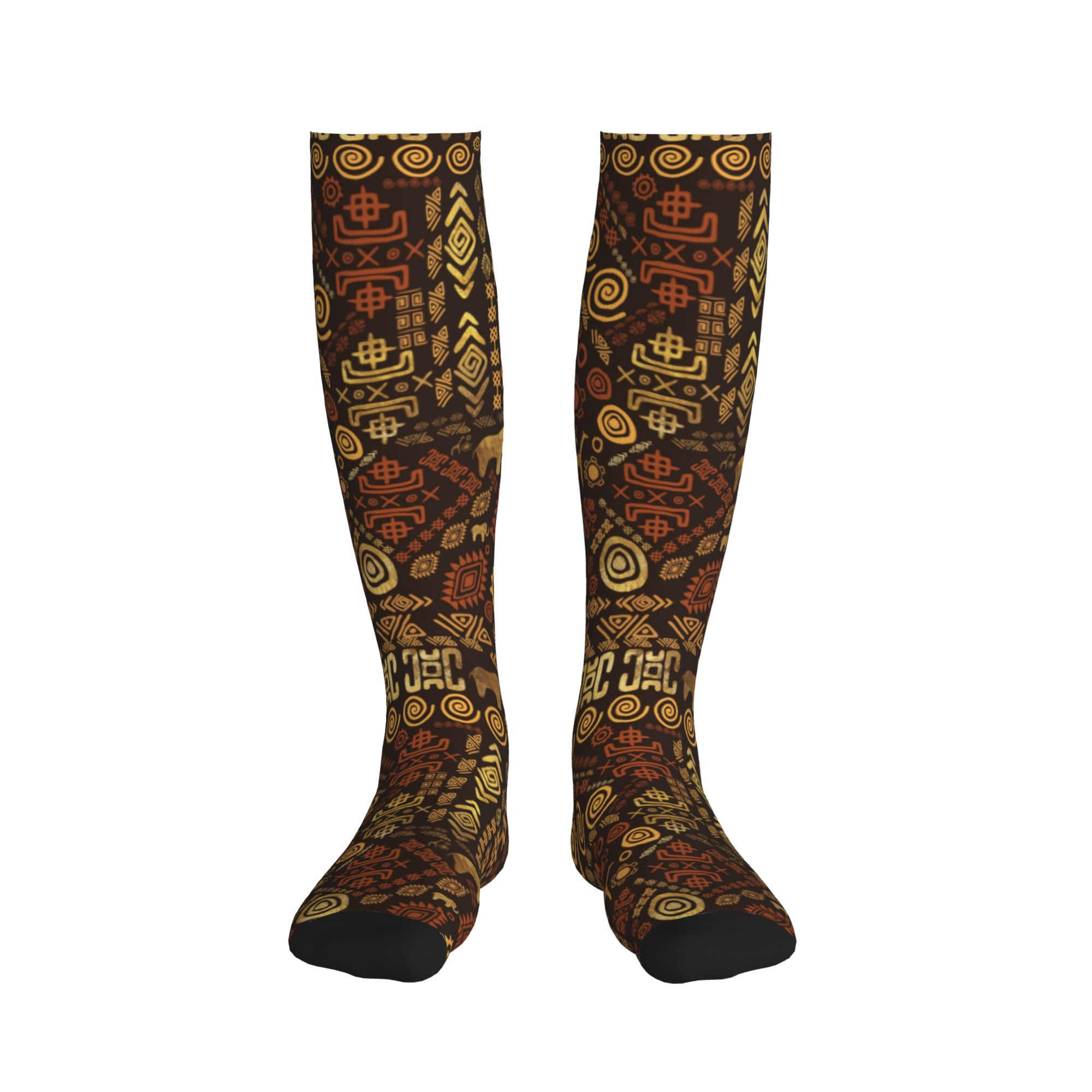 ถุงเท้าลายพิมพ์ตลกๆ ลายผ้าแอฟร - Winter Cloth บทวิจารณ์และราคา