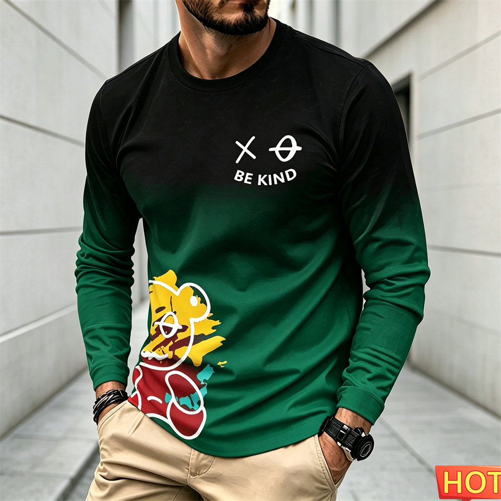 เสื้อยืดแขนยาวลำลองสำหรับผู้ชา - Winter Clothing บทวิจารณ์และราคา