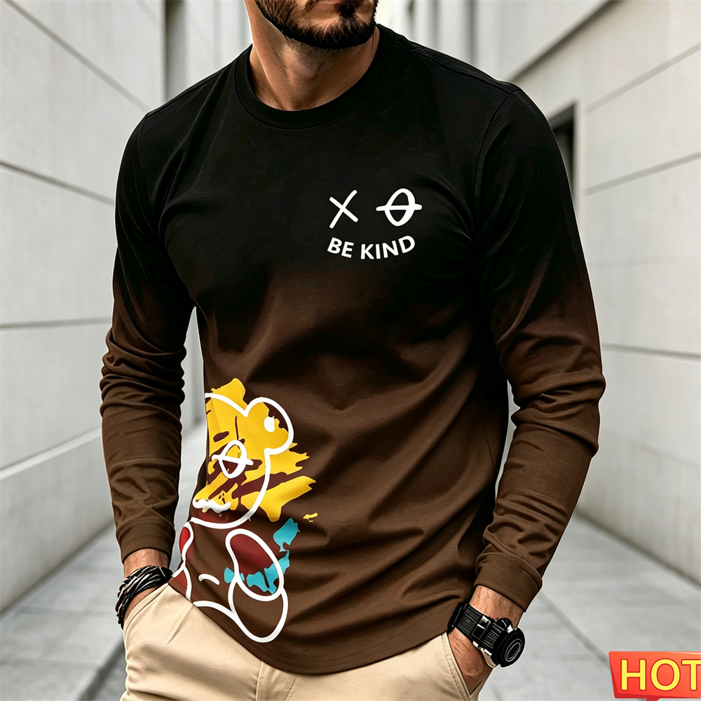 เสื้อยืดแขนยาวลำลองสำหรับผู้ชา - Winter Clothing บทวิจารณ์และราคา