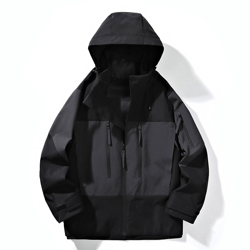 เสื้อพาร์กาผู้ชายสำหรับฤดูหนาว - Windproof Jacket Softshell บทวิจารณ์และราคา