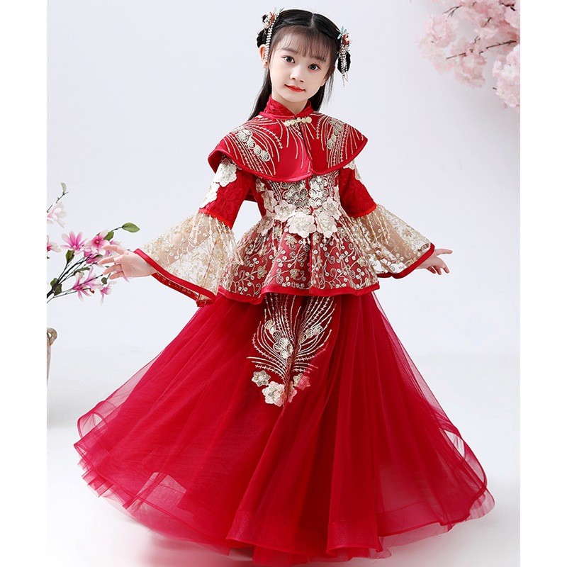 ชุดฮั่นฝูเด็กผู้หญิง ชุดกี่เพ้ - Winter Clothing For Kids บทวิจารณ์และราคา