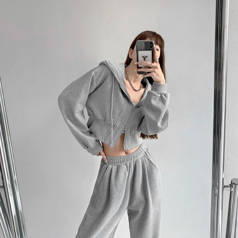 เสื้อฮู้ดผู้หญิงแบบมีซิปเต็มตั - Winter Clothing Essentials For Women บทวิจารณ์และราคา