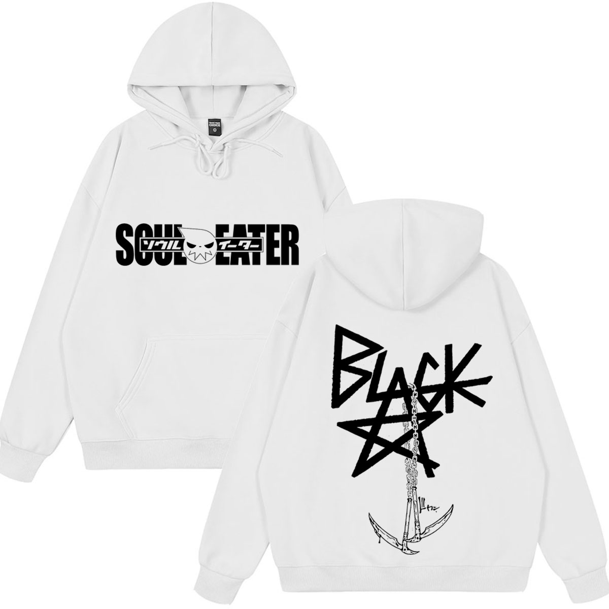 เสื้อฮู้ดลายโลโก้ Soul Eater จ - Winter Clothing Logos บทวิจารณ์และราคา
