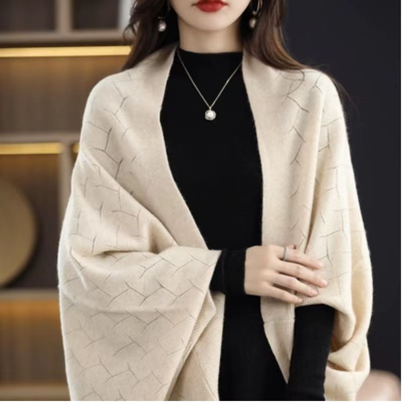 เสื้อคลุมแคชเมียร์แบบพันรอบตัว - Winter Clothing Label บทวิจารณ์และราคา