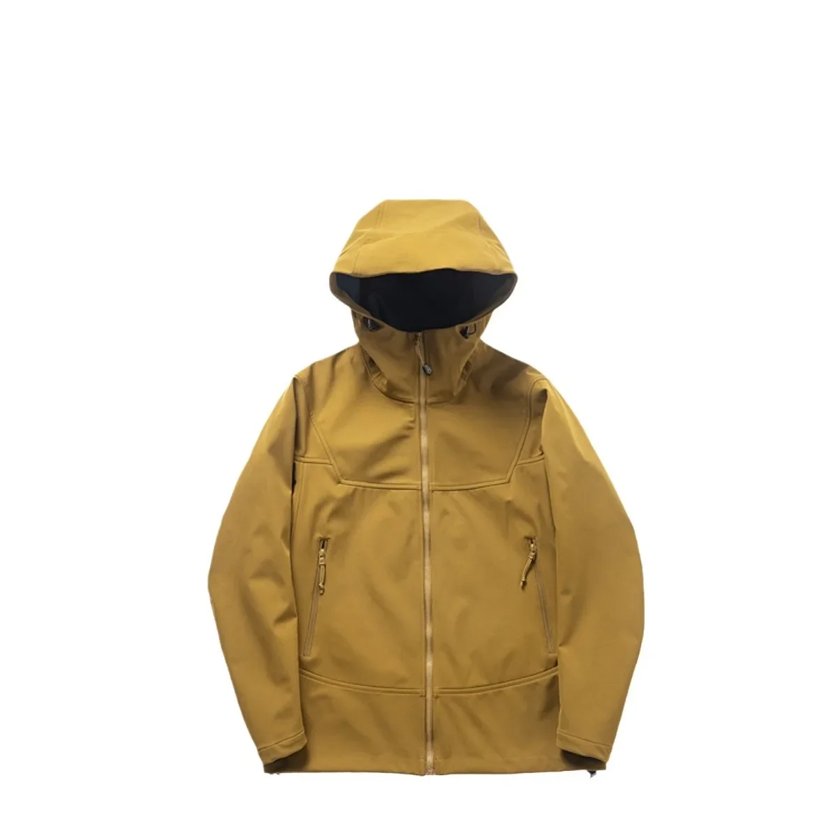 เสื้อแจ็คเก็ตมีฮู้ดสำหรับผู้ชา - Windproof Jacket Softshell บทวิจารณ์และราคา