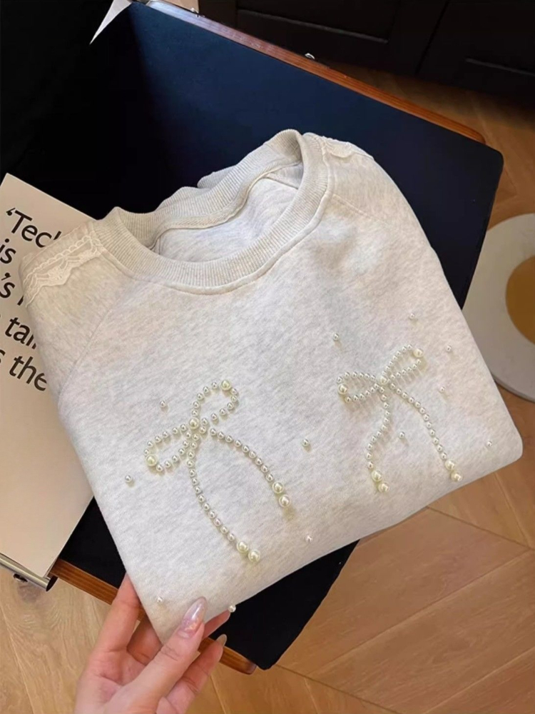 เสื้อสเวตเชิ้ตผู้หญิงคอกลมประด - Winter Clothing Essentials For Women บทวิจารณ์และราคา