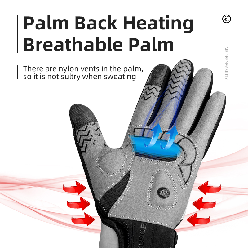 ROCKBROS ถุงมือฤดูหนาวอุ่นถุงม - Knit Glove Touch Screen บทวิจารณ์และราคา