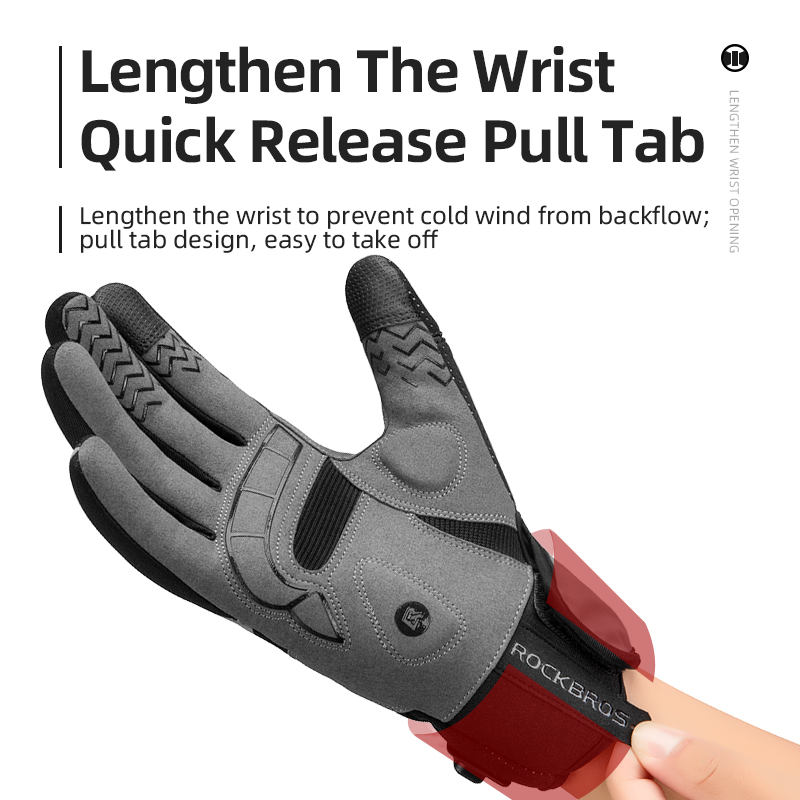 ROCKBROS ถุงมือฤดูหนาวอุ่นถุงม - Knit Glove Touch Screen บทวิจารณ์และราคา