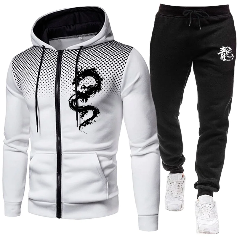 ชุดเซ็ตแฟชั่นลายพิมพ์มังกรปารี - Winter Clothing Pants บทวิจารณ์และราคา