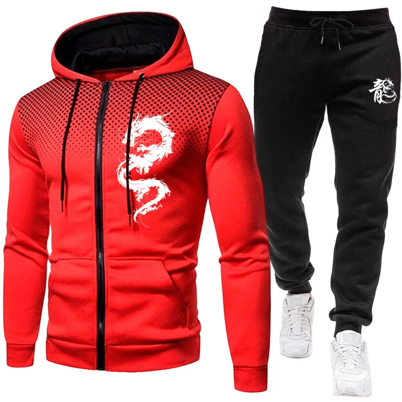 ชุดเซ็ตแฟชั่นลายพิมพ์มังกรปารี - Winter Clothing Pants บทวิจารณ์และราคา