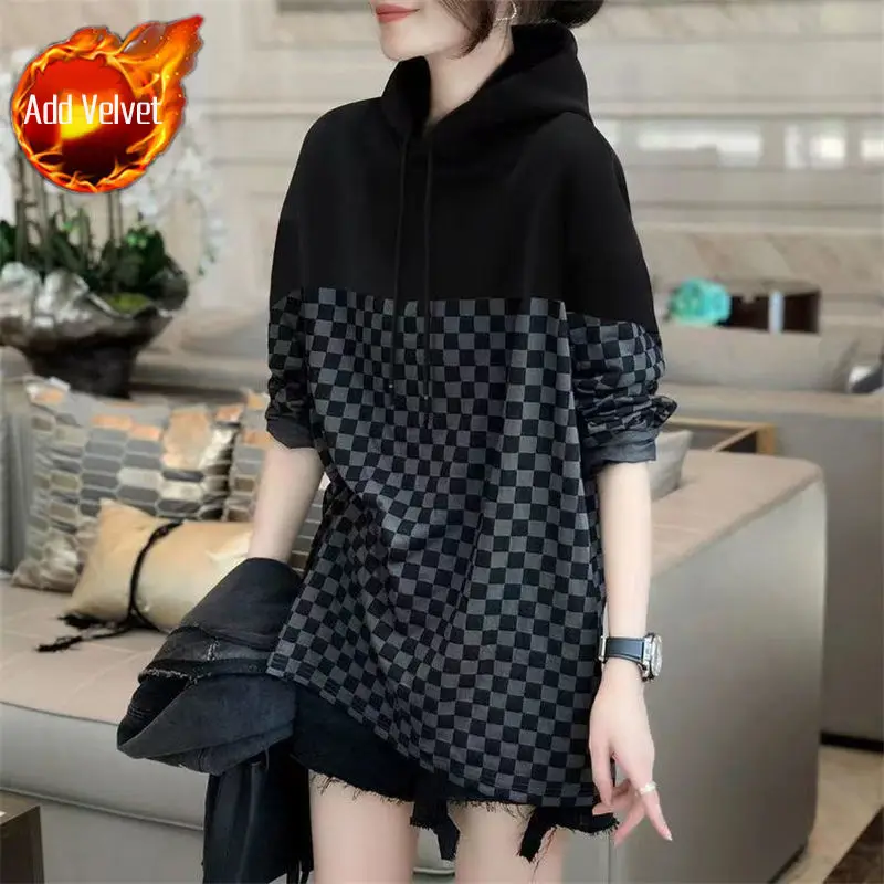 เสื้อสเวตเตอร์ทรงหลวมมีฮู้ดสำห - Winter Clothing Essentials For Women บทวิจารณ์และราคา
