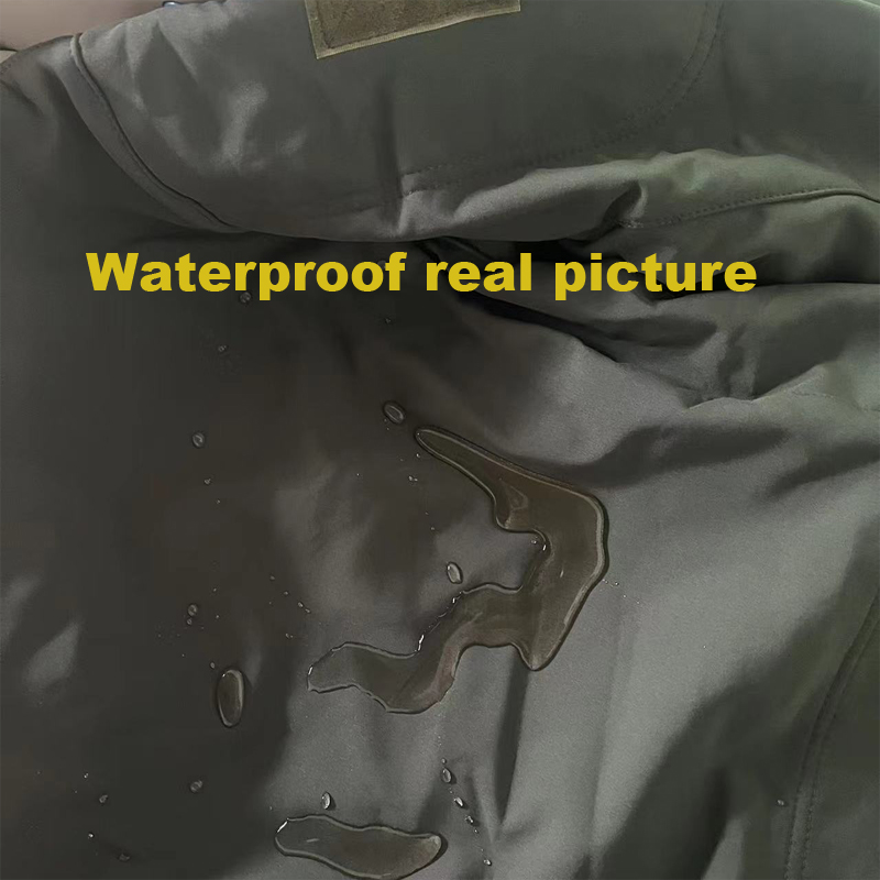ผู้ชายทหารยุทธวิธีฤดูหนาวฤดูใบ - Windproof Jacket Softshell บทวิจารณ์และราคา