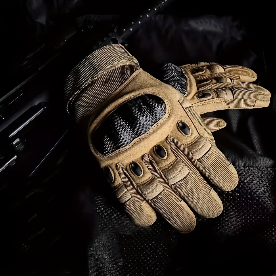 ถุงมือยุทธวิธีแบบเต็มนิ้วสำหรั - Knit Glove Touch Screen บทวิจารณ์และราคา