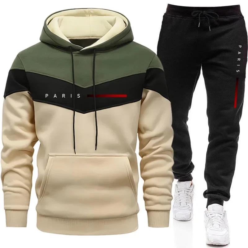 ชุดฮู้ดดี้แฟชั่นผู้ชายสไตล์ปาร - Winter Clothing Pants บทวิจารณ์และราคา