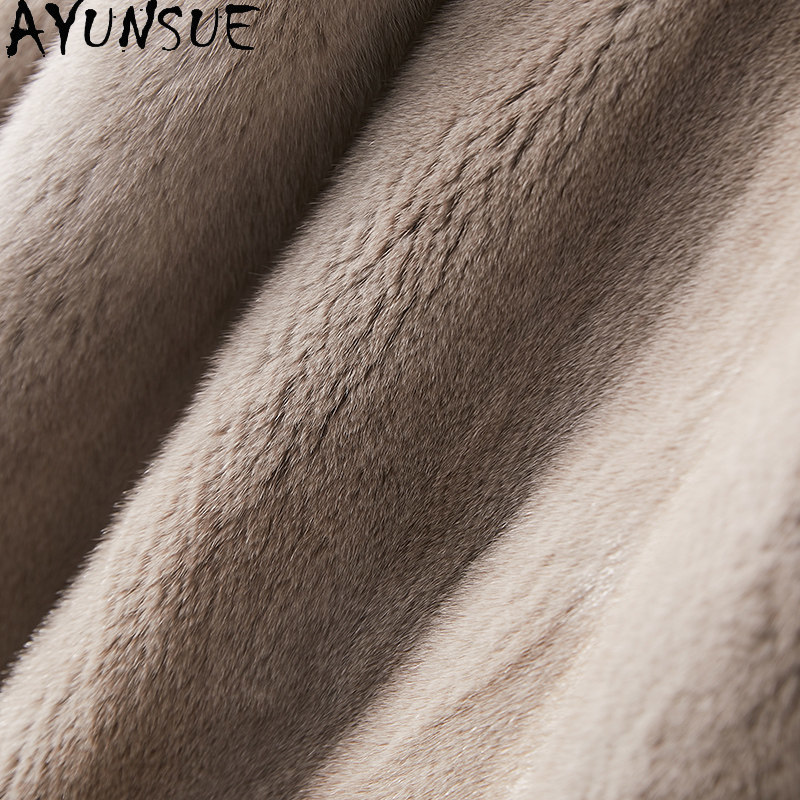 AYUSNUE เสื้อโค้ทขนมิงค์ธรรมชา - Winter Clothing Label บทวิจารณ์และราคา