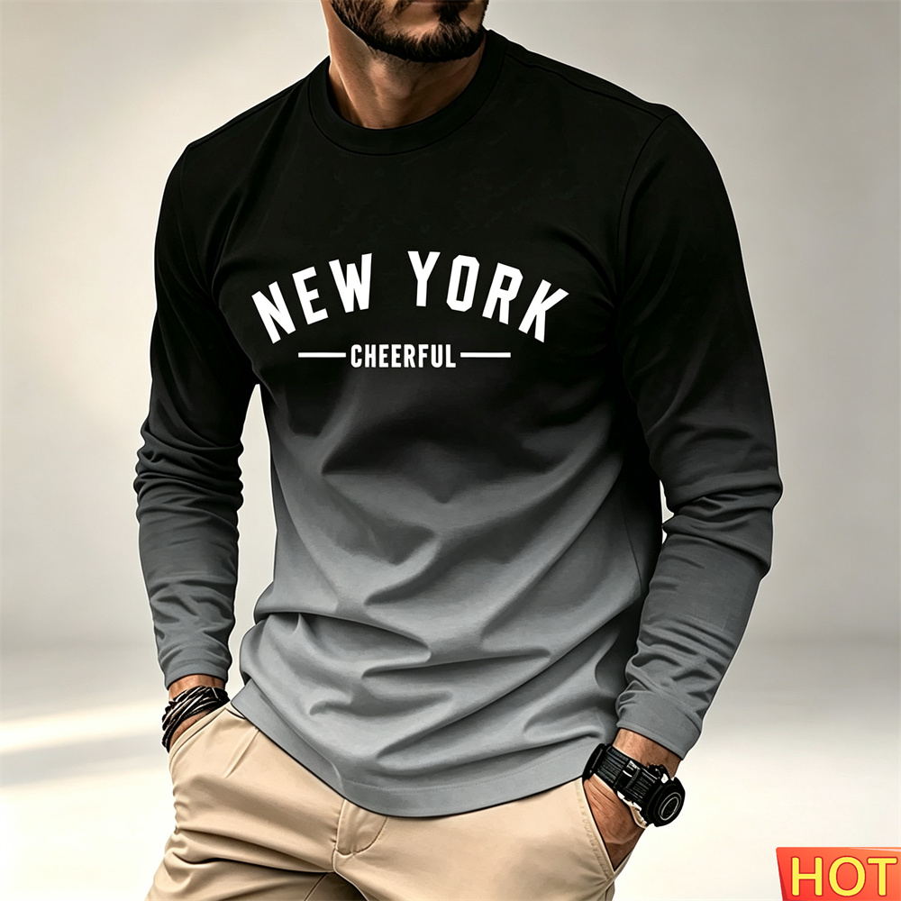 เสื้อยืดแขนยาวผู้ชายสำหรับฤดูใ - Winter Clothing New York บทวิจารณ์และราคา