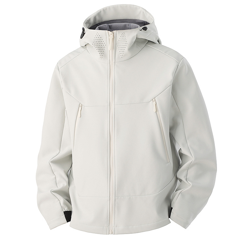 เสื้อแจ็คเก็ตซอฟต์เชลล์สำหรับผ - Windproof Jacket Softshell บทวิจารณ์และราคา